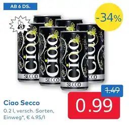 T&G Ciao Secco Angebot