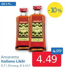 T&G Amaretto Italiano Likör Angebot