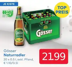 T&G Gösser Naturradler Angebot
