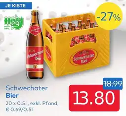 T&G Schwechater Bier Angebot