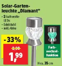 Thomas Philipps Solar-Garten-leuchte Dlamant Angebot