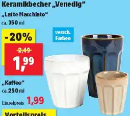 Thomas Philipps Keramikbecher Venedig Angebot