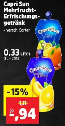Thomas Philipps Capri Sun Mehrfrucht Erfrischungsgetränk Angebot