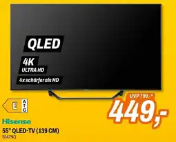 Expert Hisense 55” QLED-TV (139 CM) Angebot