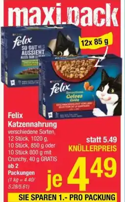 Maximarkt Felix Katzennahrung Angebot