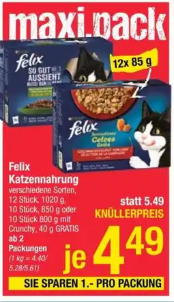 Maximarkt Felix Katzennahrung Angebot