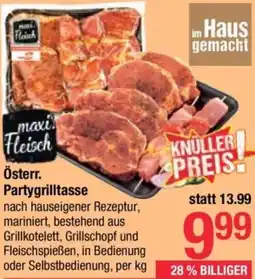 Maximarkt Österr Partygrilltasse Angebot
