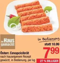 Maximarkt Österr Cevapcicibrät Angebot