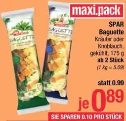 Maximarkt SPAR Baguette Angebot