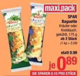 Maximarkt SPAR Baguette Angebot