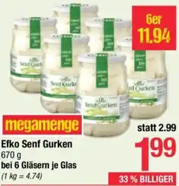 Maximarkt Efko Senf Gurken Angebot