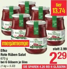 Maximarkt Efko Rote Rüben Salat Angebot