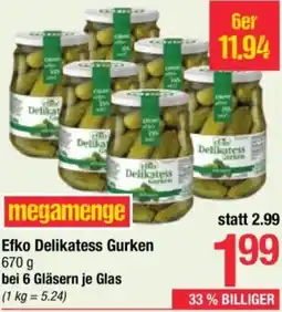 Maximarkt Efko Delikatess Gurken Angebot