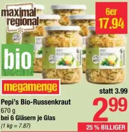Maximarkt Pepi's Bio-Russenkraut Angebot