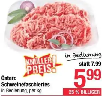 Maximarkt Österr Schweinefaschiertes Angebot