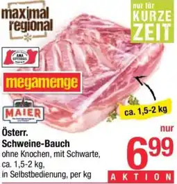 Maximarkt Österr Schweine Bauch Angebot
