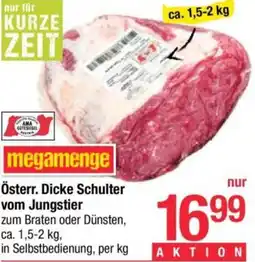 Maximarkt Österr Dicke Schulter vom Jungstier Angebot