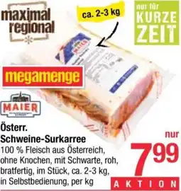 Maximarkt Österr. Schweine-Surkarree Angebot