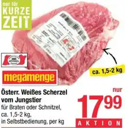 Maximarkt Österr Weißes Scherzel vom Jungstier Angebot