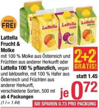 Maximarkt Lattella Frucht & Molke Angebot
