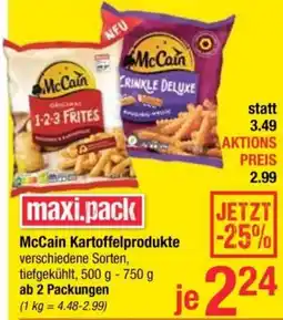 Maximarkt McCain Kartoffelprodukte Angebot