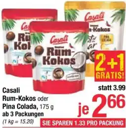 Maximarkt Casali Rum-Kokos oder Pina Colada Angebot