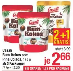 Maximarkt Casali Rum Kokos oder Pina Colada Angebot