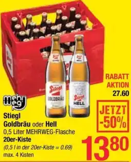 Maximarkt Stiegl Goldbräu oder Hell Angebot