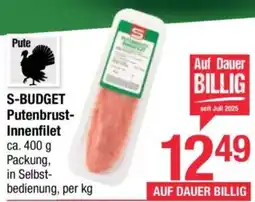 Maximarkt S-BUDGET Putenbrust Innenfilet Angebot