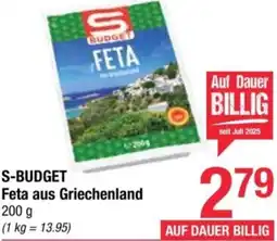 Maximarkt S-BUDGET Feta aus Griechenland Angebot
