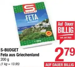 Maximarkt S-BUDGET Feta aus Griechenland Angebot