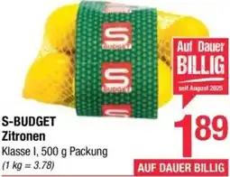 Maximarkt S-BUDGET Zitronen Angebot