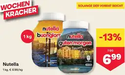 MPreis Nutella Angebot