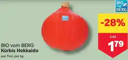 MPreis BIO vom BERG Kürbis Hokkaido Angebot
