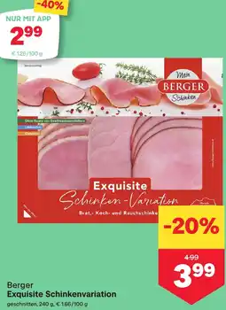 MPreis Berger Exquisite Schinkenvariation Angebot
