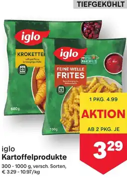 MPreis iglo Kartoffelprodukte Angebot
