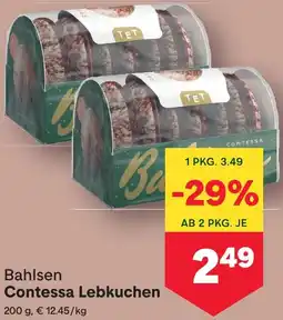 MPreis Bahlsen Contessa Lebkuchen Angebot