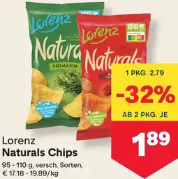 MPreis Lorenz Naturals Chips Angebot