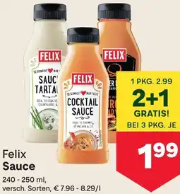 MPreis Felix Sauce Angebot