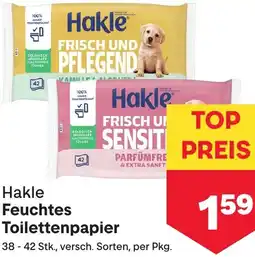 MPreis Hakle Feuchtes Toilettenpapier Angebot