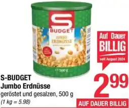 Maximarkt S-BUDGET Jumbo Erdnüsse Angebot
