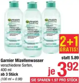 Maximarkt Garnier Mizellenwasser Angebot