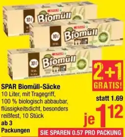 Maximarkt SPAR Biomüll-Säcke Angebot