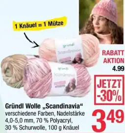 Maximarkt Gründl Wolle Scandinavia Angebot