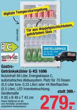 Maximarkt Gastro- Getränkekühler Angebot