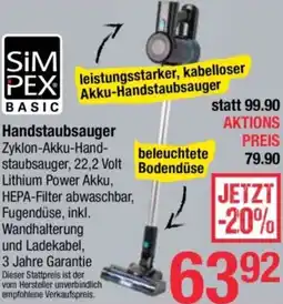 Maximarkt Handstaubsauger Angebot