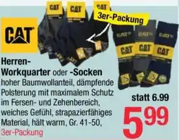 Maximarkt Herren- Workquarter oder -Socken Angebot
