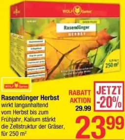 Maximarkt Rasendünger Herbst Angebot
