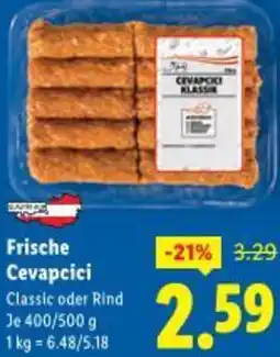 Lidl Frische Cevapcici Angebot