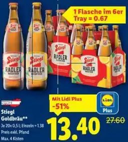Lidl Stiegl Goldbräu Angebot
